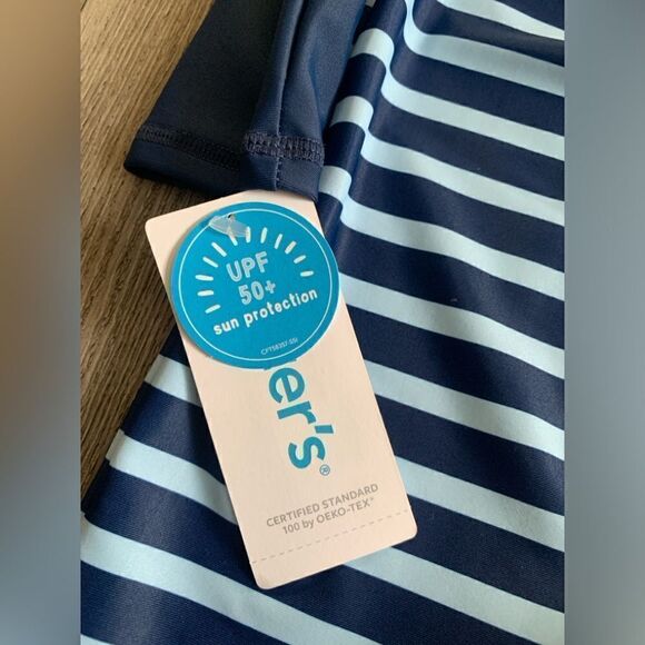 Carters boys one piece swim suit UPF50+ sun protection - Picture 3 of 3